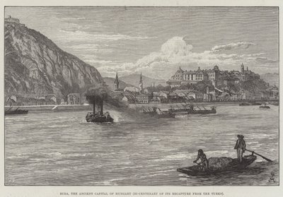 Buda, a antiga capital da Hungria, bicentenário da sua reconquista dos turcos de Johann Nepomuk Schonberg