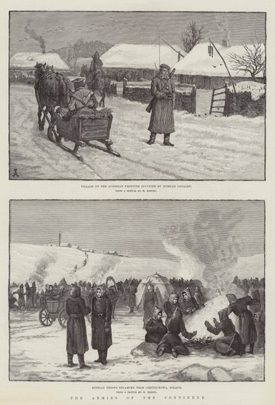 Os exércitos do continente de Johann Nepomuk Schonberg