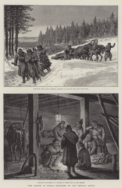 A fome na Rússia de Johann Nepomuk Schonberg