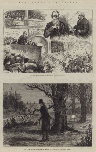 A eleição geral de Johann Nepomuk Schonberg
