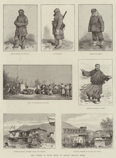 A Jornada do Infante D. Henrique de Orleans, através do Thibet de Johann Nepomuk Schonberg