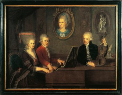 Áustria, Salzburgo, Família Mozart de Johann Nepomuk della Croce