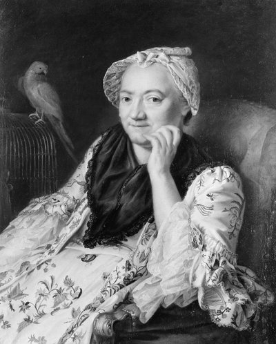 Retrato de uma mulher. de Johann Nikolaus Grooth