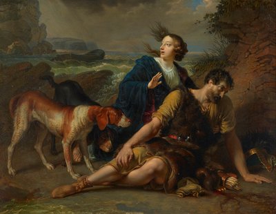 Arindal e Daura de Johann Peter Krafft