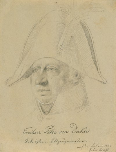 Barão Peter von Duka de Johann Peter Krafft
