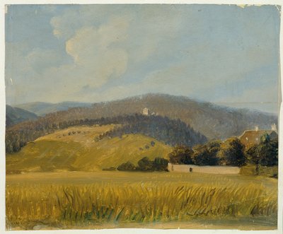 Paisagem perto de Baden de Johann Peter Krafft