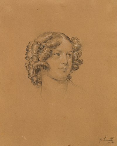 Estudo do Retrato sobre a "Entrada depois da Paz de Paris de Johann Peter Krafft