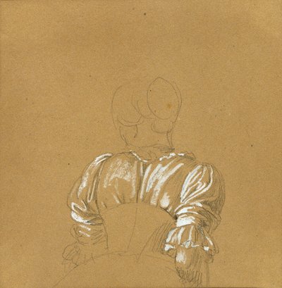 Esboço de uma rapariga para a "Cena da Luta pela Liberdade do Tyrolean de Johann Peter Krafft