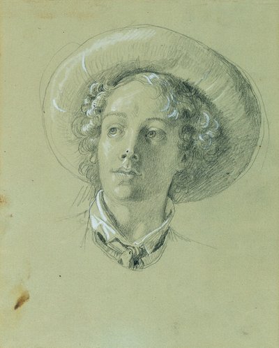 Estudo sobre "Hermann e Dorothea in the Vineyard de Johann Peter Krafft