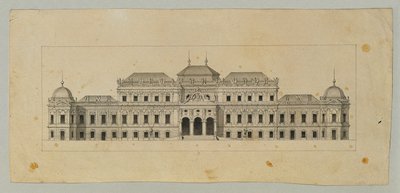 Estudo do Miradouro Superior de Johann Peter Krafft