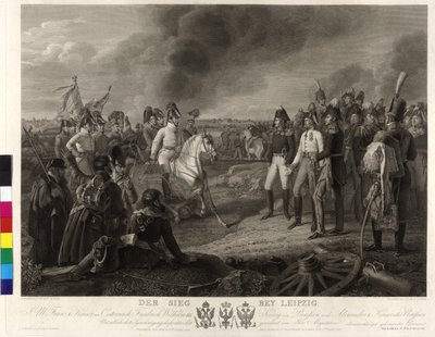 A vitória em Leipzig de Johann Peter Krafft