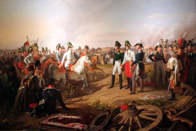 Declaração de vitória após a batalha de Leipzig, 1813 de Johann Peter Krafft