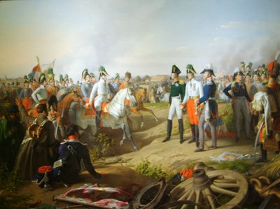 Declaração de vitória após a batalha de Leipzig, 1813 de Johann Peter Krafft