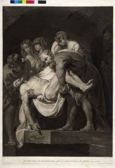 Enterro de Christi de Johann Peter Pichler