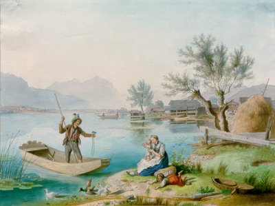 paisagem de Johann Philipp Heinel
