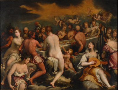A festa dos deuses de Johann Rottenhammer