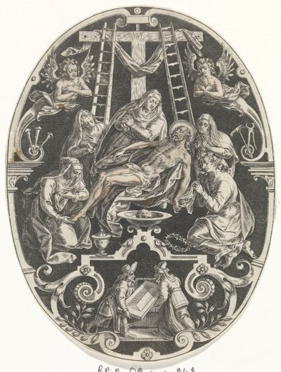 Lamentação de Cristo
Paixão de Cristo (título da série)
Passio verbigenae quae nostra redemptio Christi (título da série) de Johann Sadeler (I)