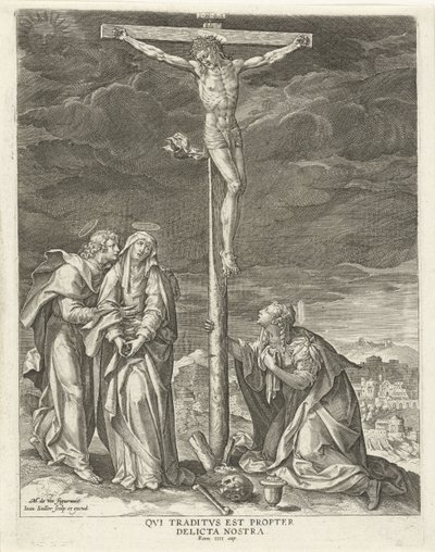 Cristo na cruz
Vida de Cristo (título da série)
Evangelica Doctrinae (título da série) de Johann Sadeler (I)