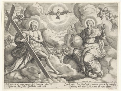 A Santíssima Trindade nas nuvens de Johann Sadeler (I)