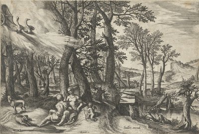 Vénus e Adónis de Johann Sadeler (I)