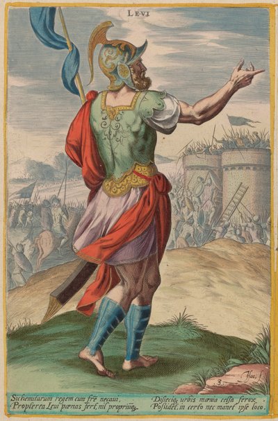 Levi, c. 1585. de Johann Sadeler I