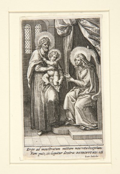 A Sagrada Família de Johann Sadeler I