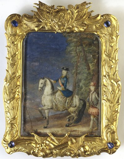 Retrato Equestre da Imperatriz Catarina II 1729-1796 de Johann Stenglin