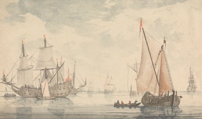 Castelos, Ruínas e Paisagens Marinhas - Gravuras a Seis Cores de Johann Teyler
