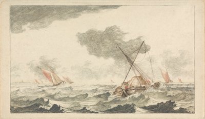 Castelos, Ruínas e Paisagens Marinhas - Gravuras a Seis Cores de Johann Teyler