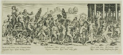 O triunfo de Baco de Johann Theodor de Bry