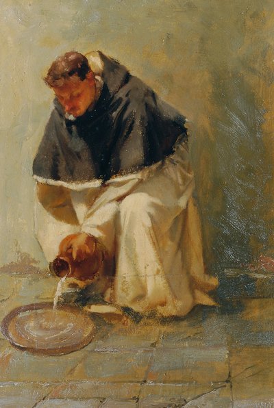 Auto-retrato como dominicano de Johann  Till der Jüngere