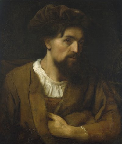 Retrato de um filósofo (óleo sobre tela) de Johann Ulrich Mayr
