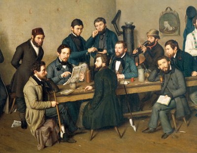 Revolucionários presos em Trier (detalhe, veja 627261) de Johann Velten