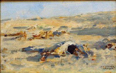 O deserto perto de Tânger de Johann Victor Krämer