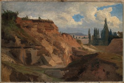 Pedreira no sul de França de Johann Wilhelm Schirmer