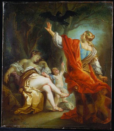 Apollo Matando Coronis, 1759 de Johan Joseph Zoffany