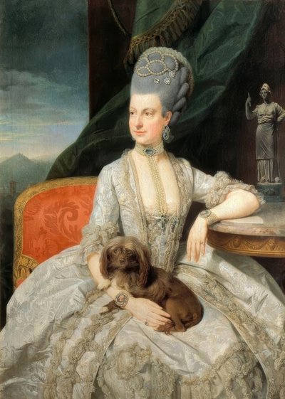 Marie Christine Austria - Zoffani de Johan Joseph Zoffany