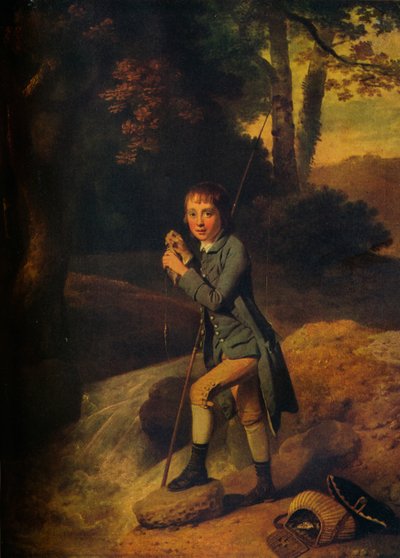 Mestre James Sayer, aos 13 anos de idade, século c18th, 1917 de Johan Joseph Zoffany