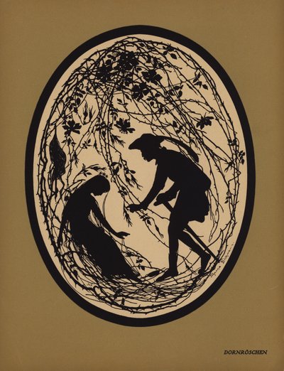 Roseta de espinhos (litho) de Johanna Beckmann