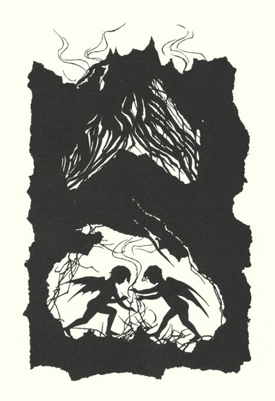 Silhueta de Johanna Beckmann (litografia) de Johanna Beckmann