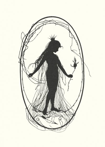 Silhueta de Johanna Beckmann (litografia) de Johanna Beckmann