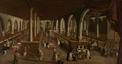 As enfermarias do Hospital de Saint John