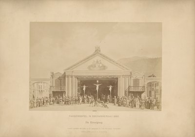Paixão de Ober-Ammergau - A Crucificação de Johannes Bernhard