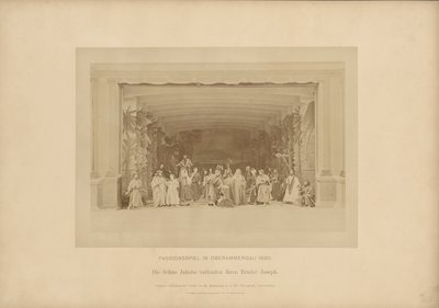 Paixão de Ober-Ammergau - Os filhos de Jacó vendem seu irmão José de Johannes Bernhard