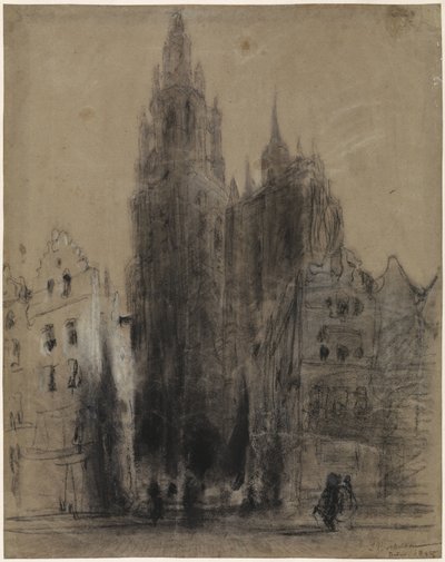 Catedral de Nossa Senhora de Antuérpia de Johannes Bosboom