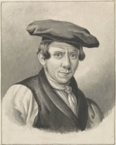 Auto-retrato de Johannes Boshamer de Johannes Boshamer