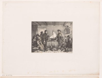 Pagamento de rapazes do navio de Johannes Christiaan d