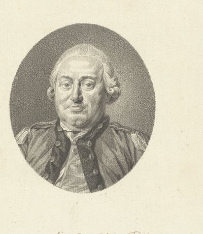 Retrato do engenheiro Cornelis Razoabilidade de Johannes Cornelis Mertens