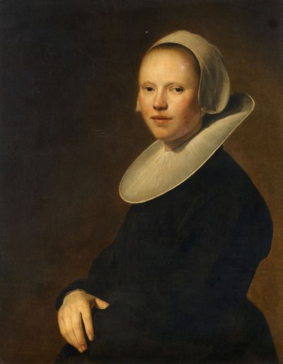 Retrato de uma jovem senhora de Johannes Cornelisz Verspronck
