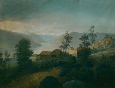 De Gudbrandsdalen (óleo sobre tela) de Johannes Flintoe